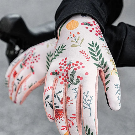 2473Paire de Gants de Cyclisme Femme Antidérapants