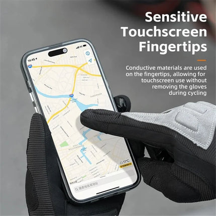 697 Full Finger Touchscreen Gloves - Black