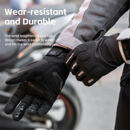 697 Full Finger Touchscreen Gloves - Black
