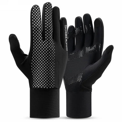 564Paire de gants de cyclisme plein doigt respirants antidérapants