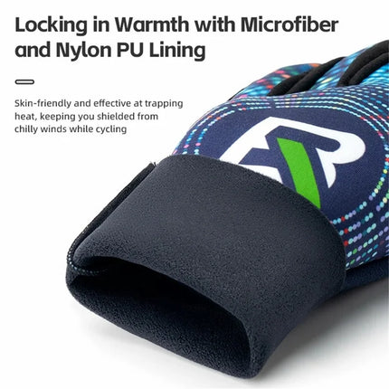 2408Par de Guantes de Ciclismo Exteriores Antideslizantes