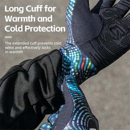 2404Par de Guantes de Ciclismo Exteriores Antideslizantes