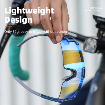 795 Occhiali da ciclismo da esterno fotocromatici UV400 - Blu