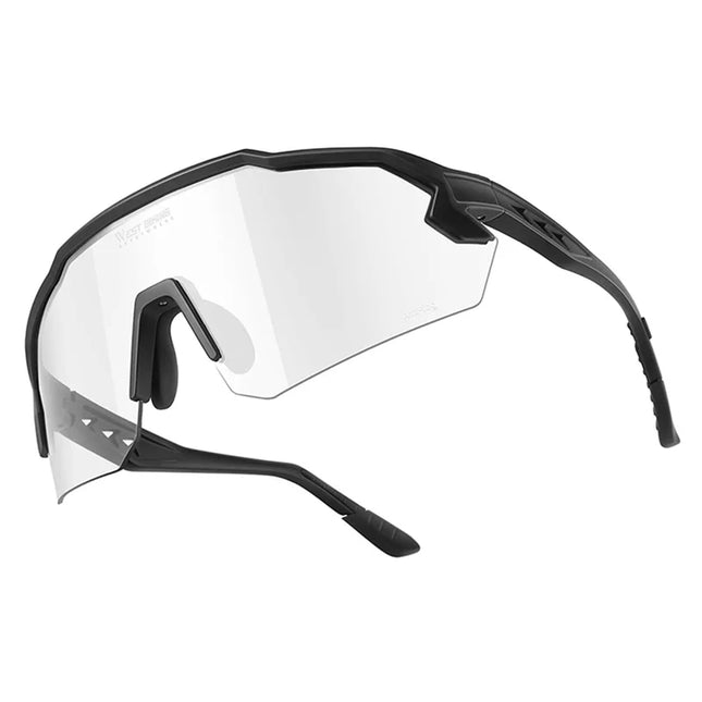 646 Anti-fog Cycling Glasses with TR90 Frame Photochromic UV400 - Black