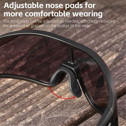 2358 Gafas de ciclismo fotocromáticas antiviento