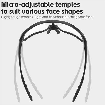 2358 Gafas de ciclismo fotocromáticas antiviento