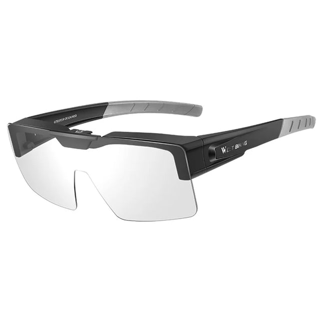 2250 Gafas de ciclismo fotocromáticas transparentes