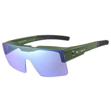 2372Lunettes de soleil photochromiques avec verres interchangeables