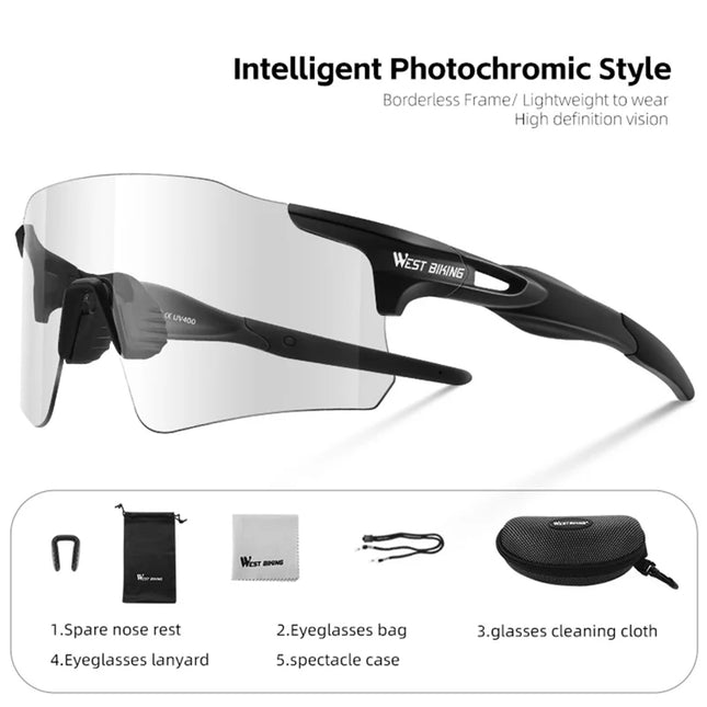 2337Gafas de sol fotocromáticas unisex