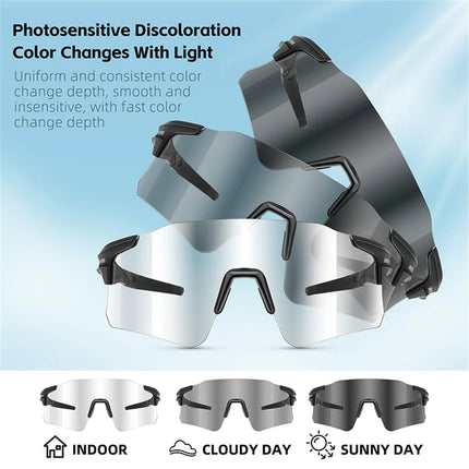 2337Gafas de sol fotocromáticas unisex