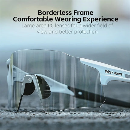 2301 Lightweight Frameless Polarized Cycling Glasses