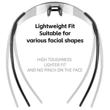 2301 Lightweight Frameless Polarized Cycling Glasses