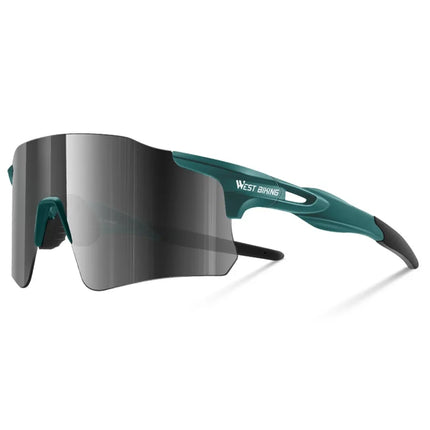 2456Lunettes de vélo polarisées légères sans monture