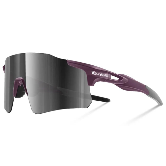 2395Lunettes de vélo polarisées légères sans monture