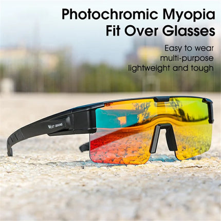 2421Gafas de sol deportivas polarizadas con montura de policarbonato