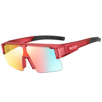 2471 Occhiali da sole sportivi polarizzati con montatura in policarbonato