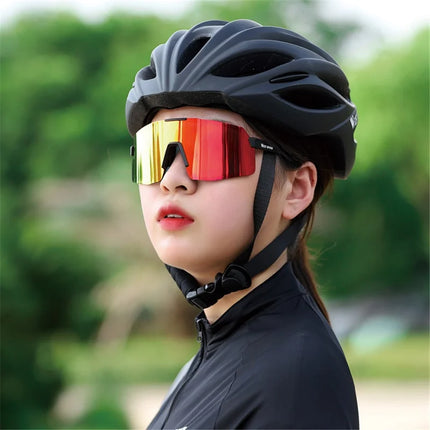 2246 Gafas de ciclismo polarizadas anti-viento para ciclista