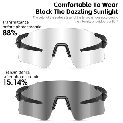 2535 Sport-Sonnenbrille photochrome, beschlagfrei und winddicht