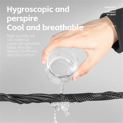 797 Paio di maniche in seta glacé per uomo protezione UV