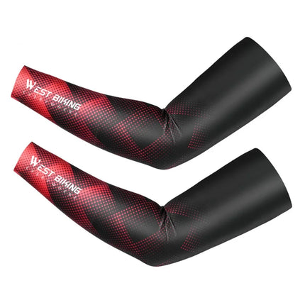 470 Paio di maniche in seta glacé per uomo protezione UV