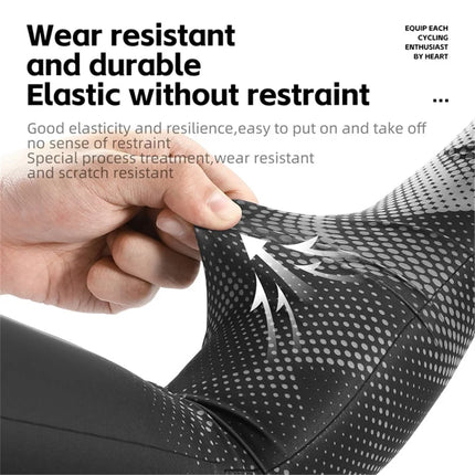 1235Paire de manches en soie glacée pour hommes protection UV