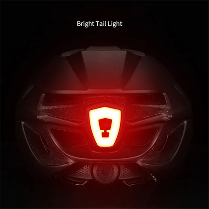 1645 Outdoor Cycling Safety Helmet Visor with Glasses - Red