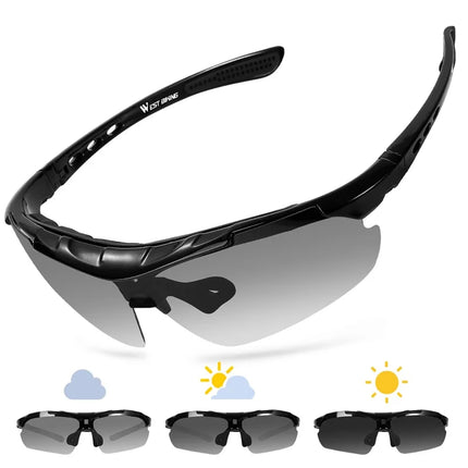 2434Gafas de ciclismo anti-UV con lentes tintadas