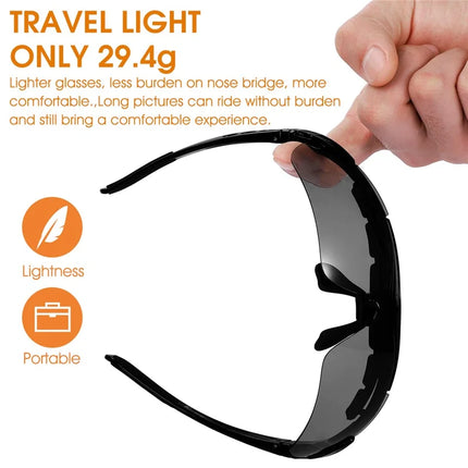 2434Gafas de ciclismo anti-UV con lentes tintadas