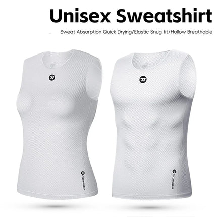 Visok kolesarski brezrokavnik brez rokavov s hitrim sušenjem