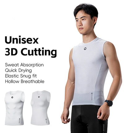 28 Camiseta sin mangas de ciclismo de secado rápido