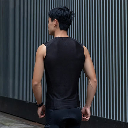 2554 Canottiera da ciclismo top senza maniche ad asciugatura rapida