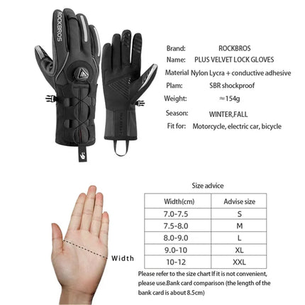 1186Gants de cyclisme tactiles, gants réfléchissants pour VTT