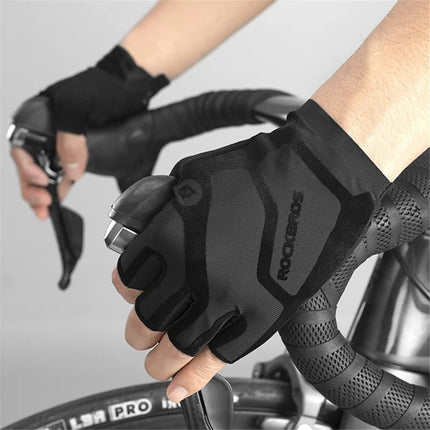 1099Gants de cyclisme antidérapants à demi-doigts