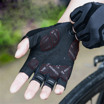 1285Gants de cyclisme antidérapants à demi-doigts