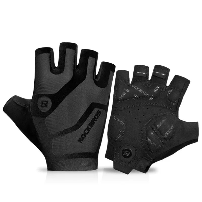 Rutschfeste Fahrradhandschuhe mit halben Fingern – INFOYLOG