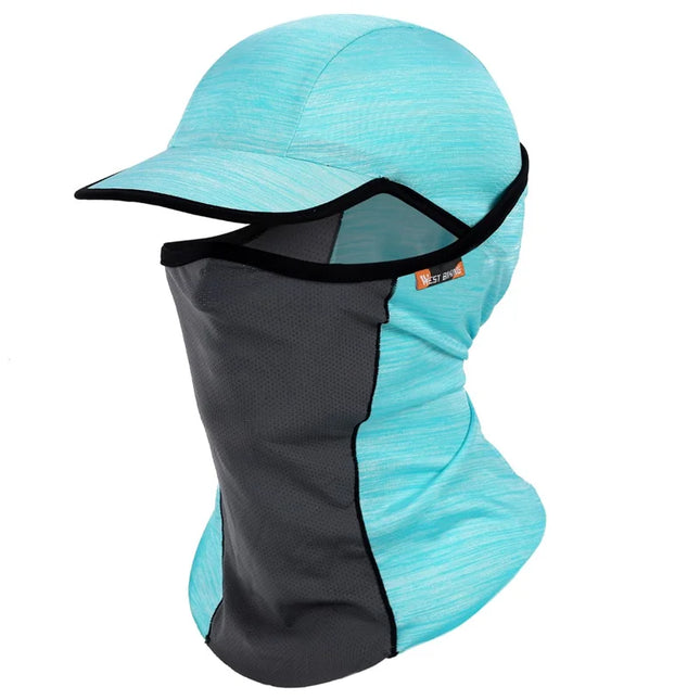 620Cagoule 3-in-1 estiva anti-UV rinfrescante e traspirante - Blu baby