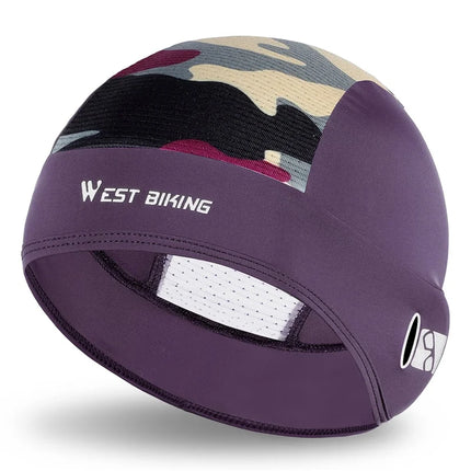 589 Berretto estivo Anti UV Seta Ghiacciata Sport Viola