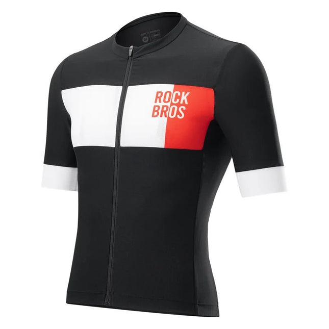 Herren-Radtrikot mit Kurzarm und schnelltrocknendem Material