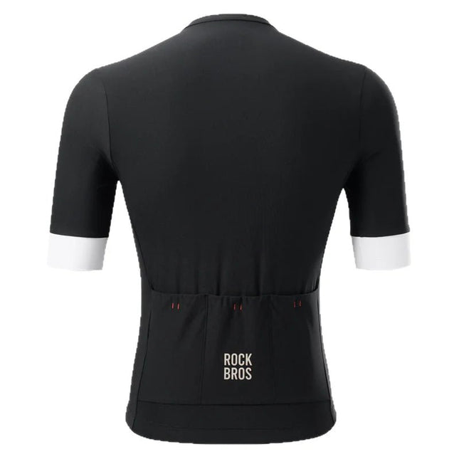 Herren-Radtrikot mit Kurzarm und schnelltrocknendem Material