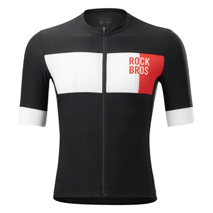 Maillot de ciclisme home d'assecat ràpid mànigues curtes
