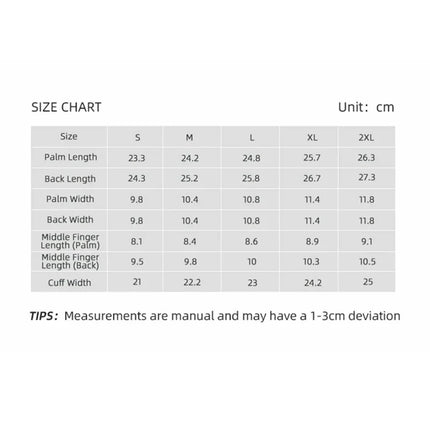 2384Par de Guantes de Ciclismo de Dedos Completos Táctiles Calientes