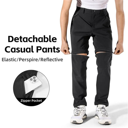 161 Casual detachable sports pants for cycling breathable shorts
