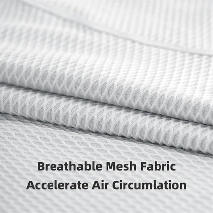 34Canottiera Sportiva per Donna, Asciugatura Rapida, Traspirante Bianco