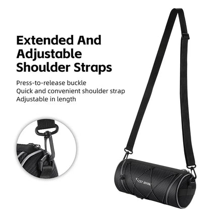 1425Sacoche de guidon de vélo de grande capacité 2L avec bandoulière