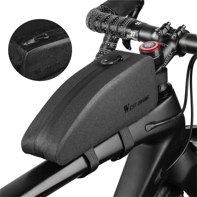 428 Waterproof bike frame bag - Size: M