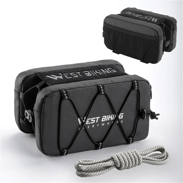 422 Upper tube bike bag suspended installation - Black
