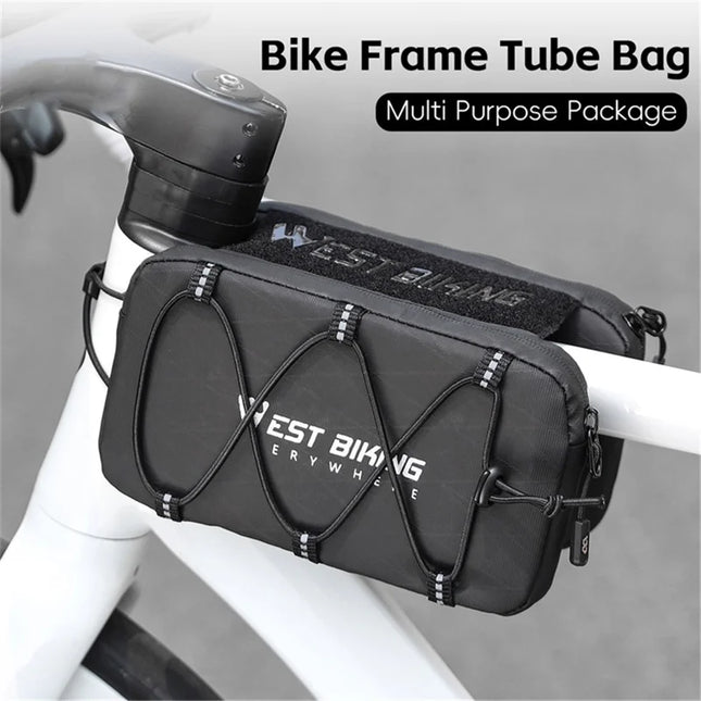 422 Upper tube bike bag suspended installation - Black