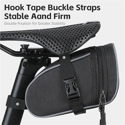 585Sacoche de selle de vélo 1L, toile Oxford réfléchissant