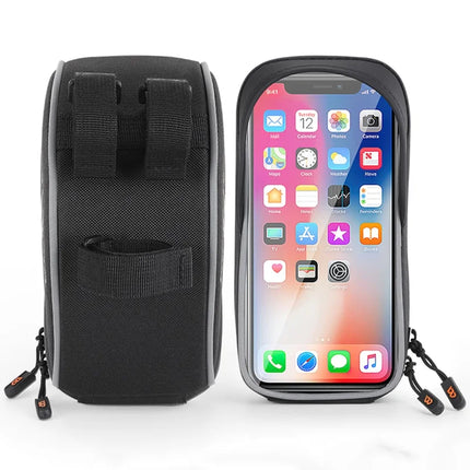 1710 Borsa da telaio per bici con schermo tattile