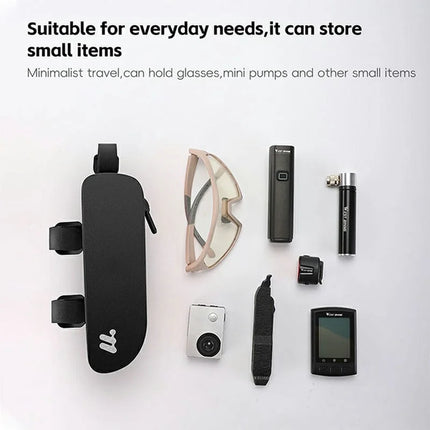 611 Waterproof Road Bike Frame Bag MTB 0.7L - Black